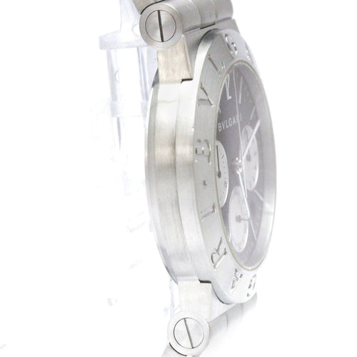 Montre Bvlgari Diagono - Montre chronographe quartz en acier inoxydable 58 Facettes nhyx7tq7yt