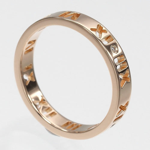 Bague 52 Tiffany & Co. Atlas - Bague en or jaune 18K et diamants 58 Facettes vxycckjla6