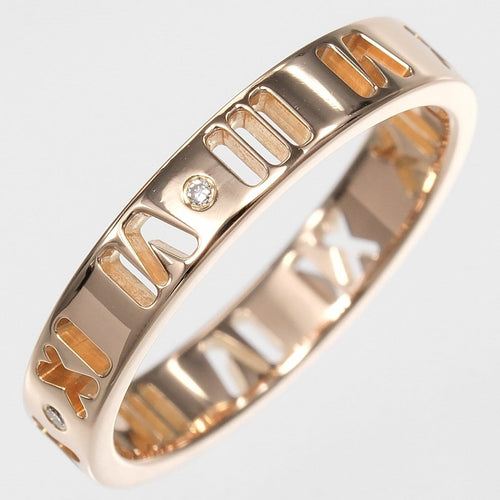 52 Tiffany & Co. Atlas - Bague en or jaune 18K et diamants 58 Facettes vxycckjla6