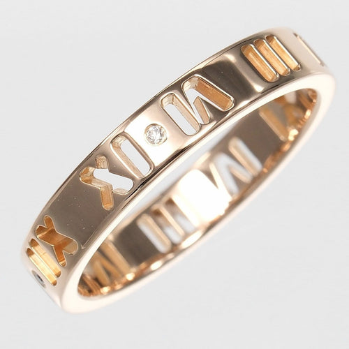 Bague 52 Tiffany & Co. Atlas - Bague en or jaune 18K et diamants 58 Facettes vxycckjla6