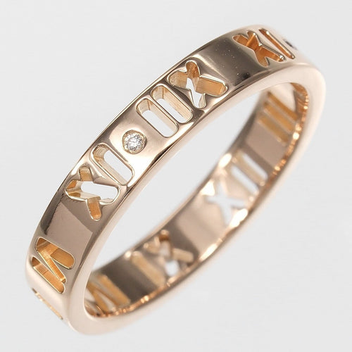 Bague 52 Tiffany & Co. Atlas - Bague en or jaune 18K et diamants 58 Facettes vxycckjla6