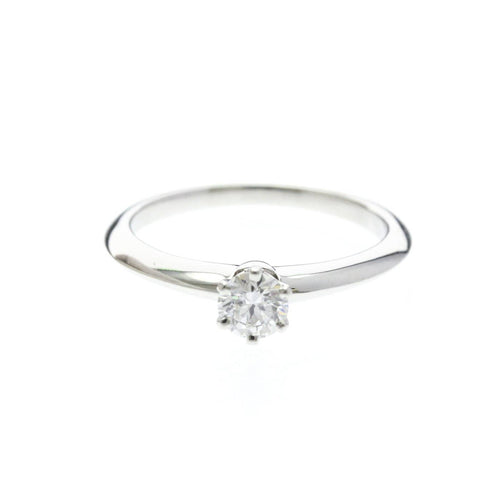 49 Tiffany & Co. Tiffany Setting - Bague solitaire en platine et diamant 58 Facettes qjcdixbf48