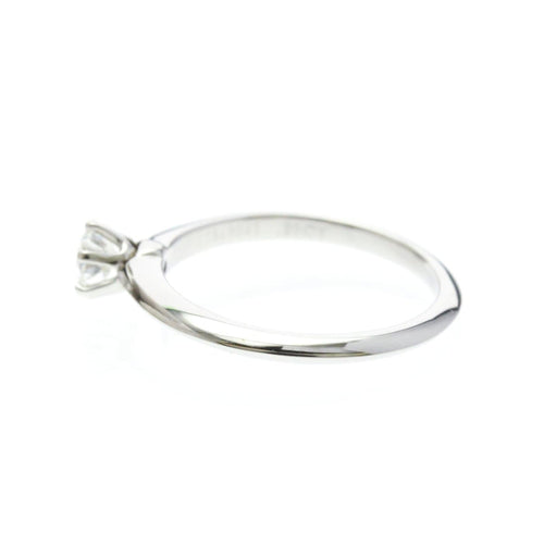 49 Tiffany & Co. Tiffany Setting - Bague solitaire en platine et diamant 58 Facettes qjcdixbf48
