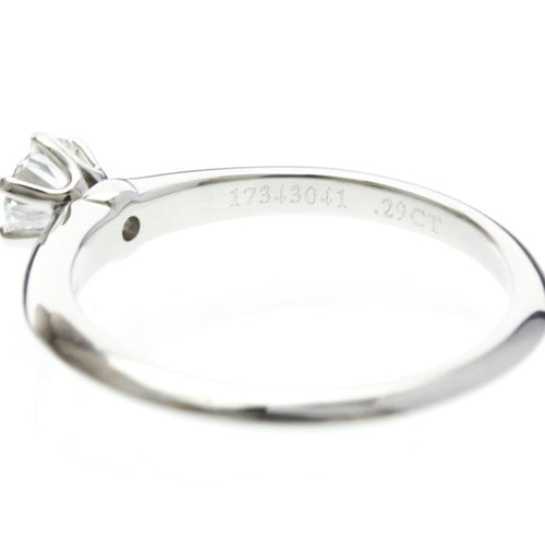49 Tiffany & Co. Tiffany Setting - Bague solitaire en platine et diamant 58 Facettes qjcdixbf48