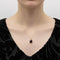 Pendentif Signature - Pendentif grenat de Tanzanie en or 14K 58 Facettes 11201