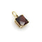 Pendentif Signature - Pendentif grenat de Tanzanie en or 14K 58 Facettes 11201