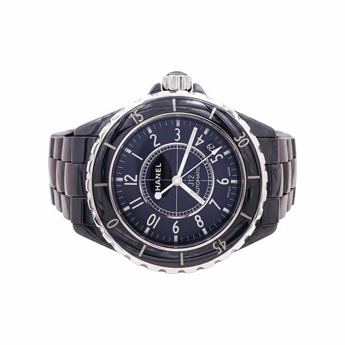 Montre Chanel J12 - Montre en céramique noire et acier 58 Facettes 35853