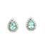 Boucles d'oreilles Boucles d'oreilles en or blanc 18k, tourmalines Paraíba et diamants 58 Facettes ORECCHINI PARAIBA
