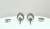 Boucles d'oreilles Boucles d'oreilles en or blanc 18k, tourmalines Paraíba et diamants 58 Facettes ORECCHINI PARAIBA