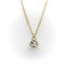 Collier Collier en or 14K avec diamant taille ancienne 0,60 ct 58 Facettes 11203