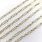 Collier Victorien - Collier chaîne trombone en or 14K 58 Facettes 11204