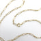Collier Victorien - Collier chaîne trombone en or 14K 58 Facettes 11204