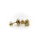 Boucles d'oreilles Boucles d'oreilles cœur bombé en or 14K finition florentine 58 Facettes 11206