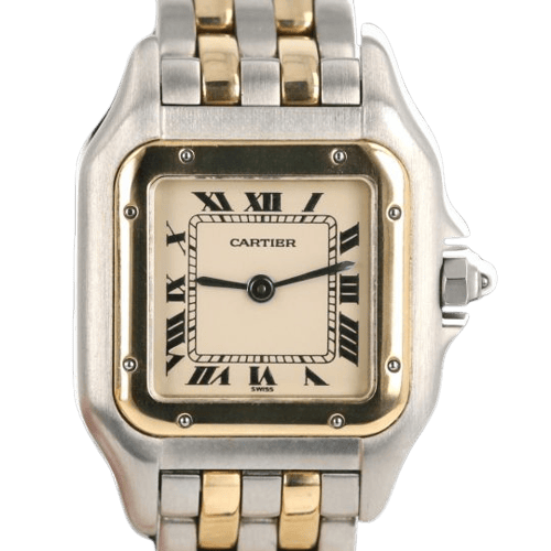 Cartier Panthère - Montre femme en or jaune et acier 58 Facettes MT47812