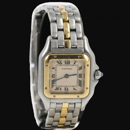 Cartier Panthère - Montre femme en or jaune et acier 58 Facettes MT47812