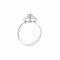 Bague 52 Gemmyo Rétroromantique - Bague marguerite en or gris 18 carats et diamants 58 Facettes BD209