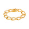 Bracelet maille gourmette en or jaune 58 Facettes 5036054CN