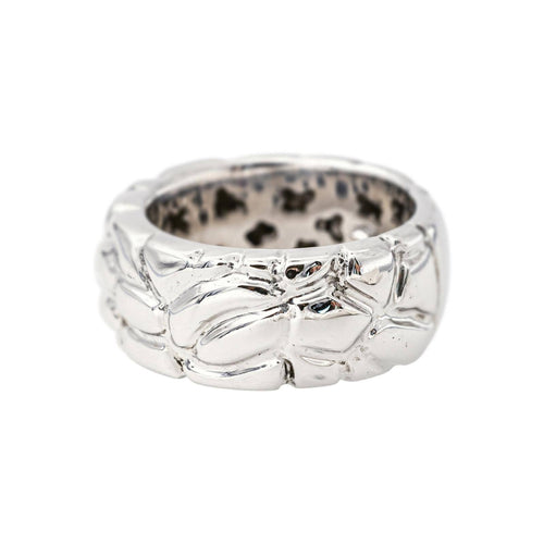 55 Bague en or blanc et rubis synthétique 58 Facettes 5408463CN