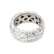 55 Bague en or blanc et rubis synthétique 58 Facettes 5408463CN