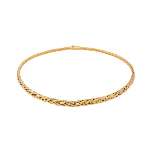 Collier maille Palmier en or jaune 58 Facettes 5408555CN