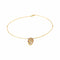 Collier semi-rigide en or jaune et or blanc, rubis et diamants 58 Facettes 5437344CN
