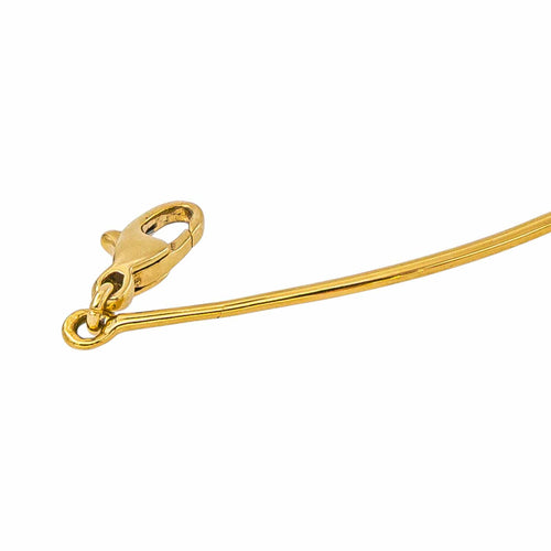 Collier semi-rigide en or jaune et or blanc, rubis et diamants 58 Facettes 5437344CN