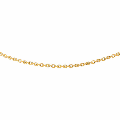 Collier maille forçat en or jaune 58 Facettes 5561623CN