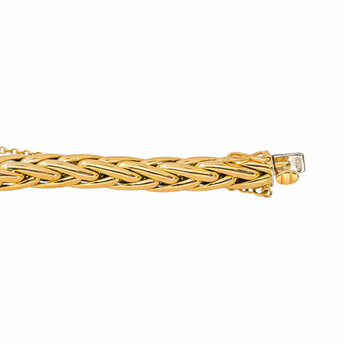 Collier maille Palmier en or jaune 58 Facettes 5624564CN