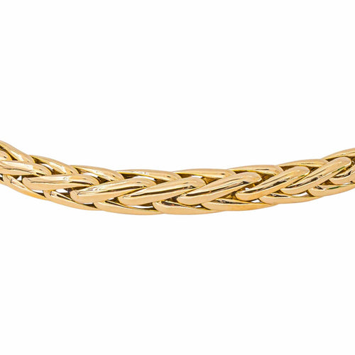 Collier maille Palmier en or jaune 58 Facettes 5624564CN
