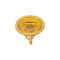 Augis Médaille d'amour - Pendentif en or jaune, diamant et rubis 58 Facettes 5713512CN
