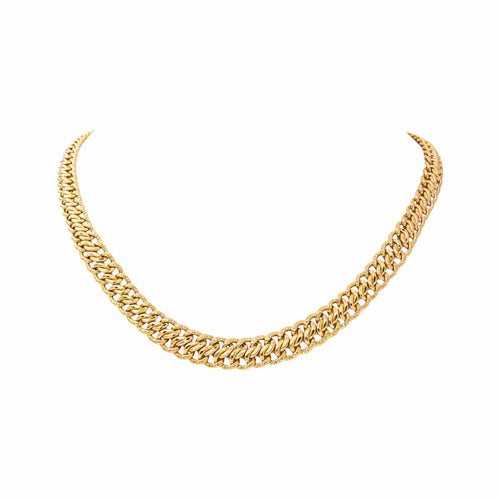 Collier maille américaine en or rose 58 Facettes 5729136CN