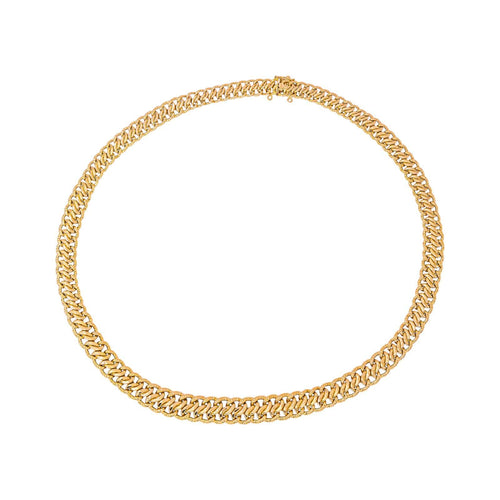 Collier maille américaine en or rose 58 Facettes 5729136CN