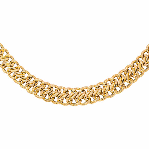 Collier maille américaine en or rose 58 Facettes 5729136CN