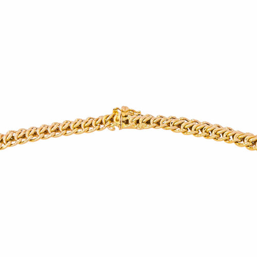 Collier maille américaine en or rose 58 Facettes 5729136CN