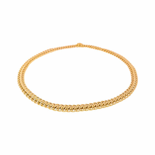 Collier maille américaine en or rose 58 Facettes 5729136CN