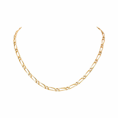 Collier maille alternée en or rose 58 Facettes 5729166CN