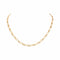 Collier maille alternée en or rose 58 Facettes 5729166CN