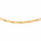 Collier maille alternée en or rose 58 Facettes 5729166CN