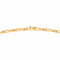 Collier maille alternée en or rose 58 Facettes 5729166CN