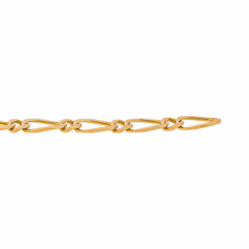 Collier maille alternée en or rose 58 Facettes 5729166CN