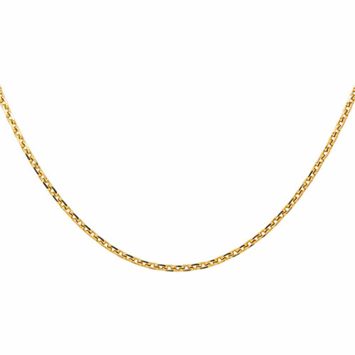 Collier maille forçat en or jaune 58 Facettes 5729193CN
