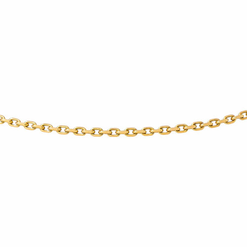 Collier maille forçat en or jaune 58 Facettes 5729193CN