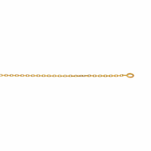 Collier maille forçat en or jaune 58 Facettes 5730171CN