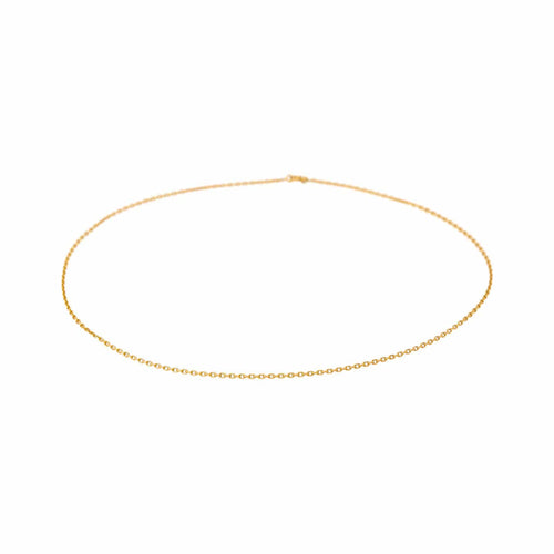 Collier maille forçat en or jaune 58 Facettes 5741894CN