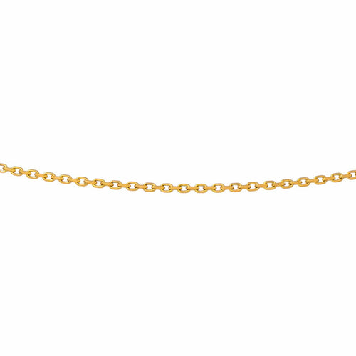 Collier maille forçat en or jaune 58 Facettes 5750780CN