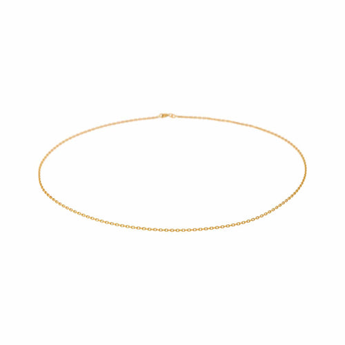Collier maille forçat en or jaune 58 Facettes 5750780CN