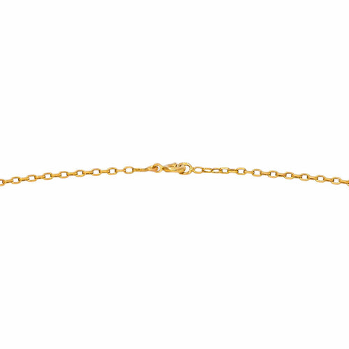 Collier maille forçat en or jaune 58 Facettes 5751191CN