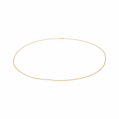 Collier maille forçat en or jaune 58 Facettes 5751191CN