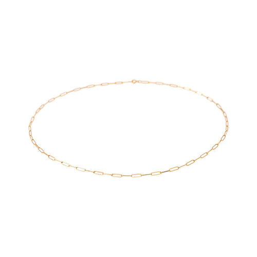 Collier maille cheval en or jaune 58 Facettes 5751231CN