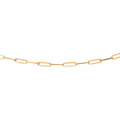 Collier maille cheval en or jaune 58 Facettes 5751231CN